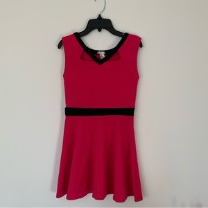 Sally Miller Pink and Black Dress